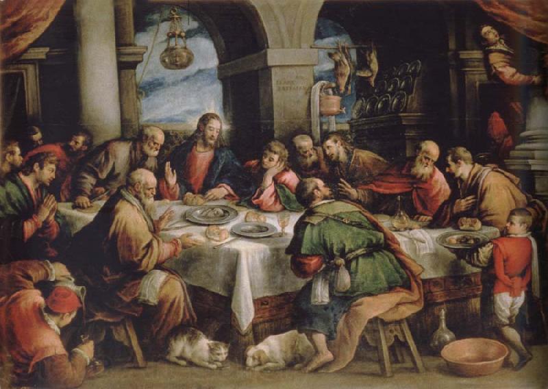 Francesco Bassano the younger The communion Spain oil painting art